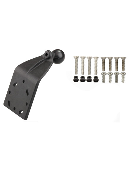 RAM® Curved Extension Base with Ball & Mounting Hardware RAM® Curved Extension Base with Ball & Mounting Hardware