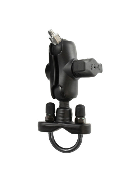 RAM® U-Bolt Double Ball Mount with 1/4"-20 Threaded Stud - B Size Short RAM® U-Bolt Double Ball Mount with 1/4"-20 Threaded Stud - B Size Short