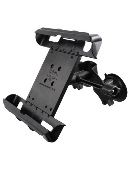 RAM® Tab-TiteT with Twist-LockT Dual Suction for iPad Gen 1-4 with Case