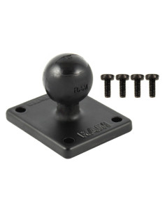 RAM® Square Base Adapter with Hardware for Magellan Maestro + More
