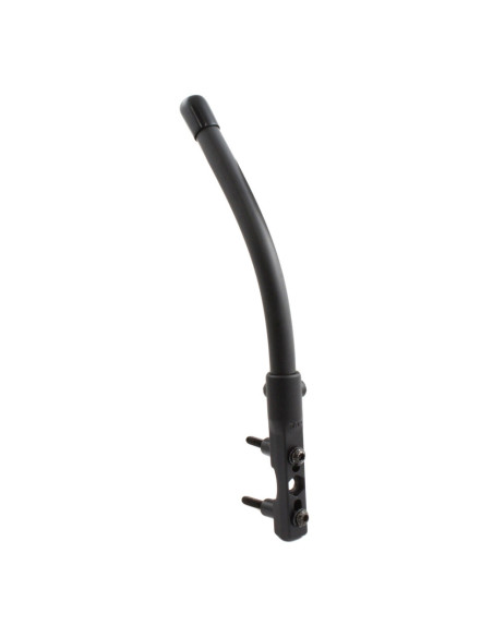 RAM® Motorcycle Brake/Clutch Reservoir Base with 9" Flex Rod