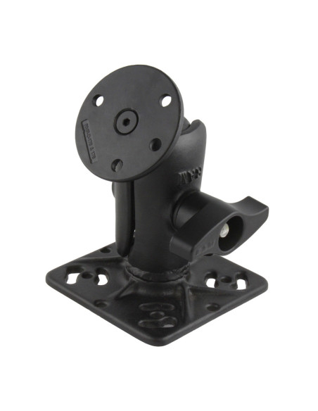 RAM® Drill-Down Mount with Steel Reinforced Large Round Plate