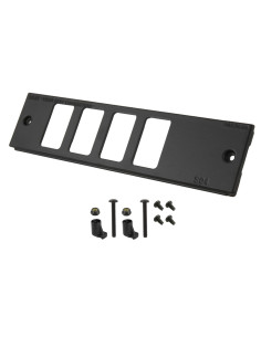 RAM® Tough-BoxT 2" Faceplate with Four Switch Ports