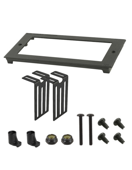 RAM® Tough-BoxT 4" Custom Faceplate for 6.75" x 2.75" Devices RAM® Tough-BoxT 4" Custom Faceplate for 6.75" x 2.75" Devices