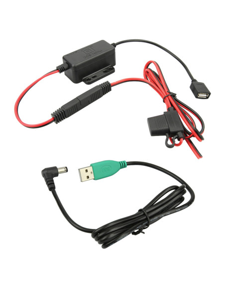 GDS® Modular 30-64V Hardwire Charger with USB-A to DC Cable