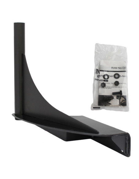 RAM® No-DrillT Laptop Base for '05-11 Semi Trucks with Seats Inc. Chair