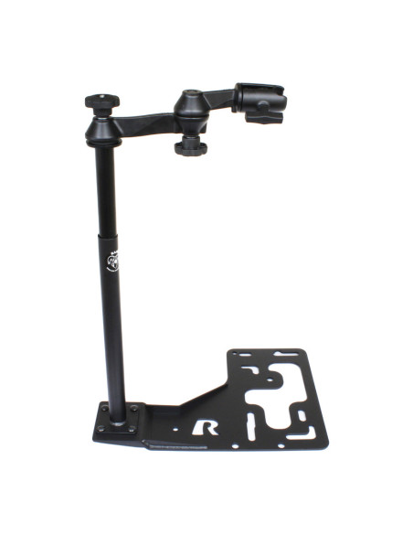 RAM® No-DrillT Universal Mount for Heavy Duty Trucks with Socket Arm RAM® No-DrillT Universal Mount for Heavy Duty Trucks with Socket Arm