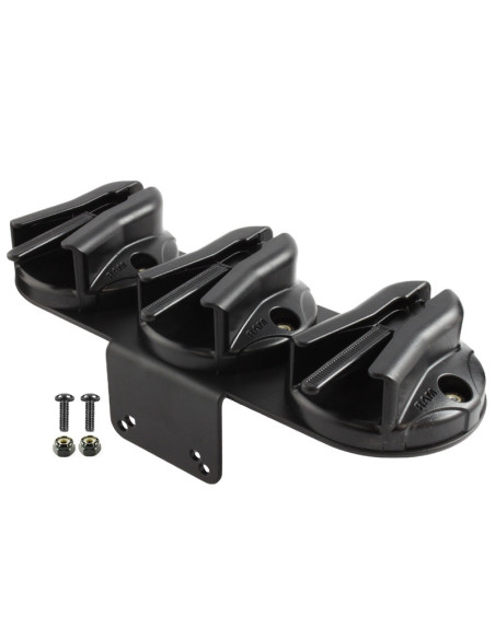 RAM® Triple Microphone Clip with 90-Degree Bracket for RAM® Tough-BoxT RAM® Triple Microphone Clip with 90-Degree Bracket for RAM® Tough-BoxT