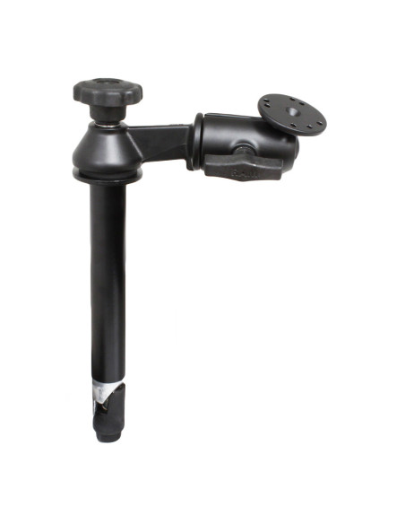 RAM® 8" Upper Pole with Single Swing Arm & Round Plate
