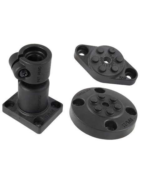 RAM® Flex-RodT Receiver with RAM® Pin-LockT Drill-Down Accessories RAM® Flex-RodT Receiver with RAM® Pin-LockT Drill-Down Accessories