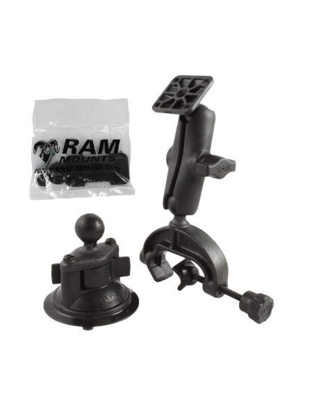 RAM® Twist-LockT Suction Cup and Composite Yoke Clamp Mount RAM® Twist-LockT Suction Cup and Composite Yoke Clamp Mount