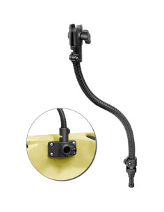 RAM® Flex-RodT 18" Single Socket Arm with Spline Post