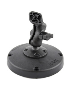 RAM® Composite Platform Double Ball Mount with Diamond Plate