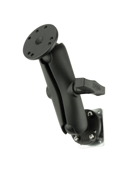 RAM® Drill-Down Dashboard Mount with Backing Plate - C Size Medium