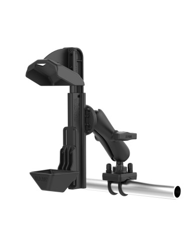 RAM® Quick-DrawT Mount for Zebra TC8000/8300 with Double U-Bolt Base