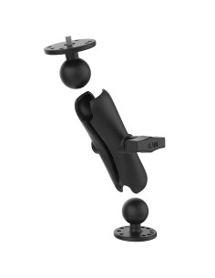 RAM® Double Ball Mount with 1/4"-20 Male Thread - C Size Medium 2