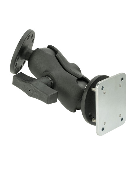 RAM® Drill-Down Dashboard Mount with Backing Plate - C Size Short
