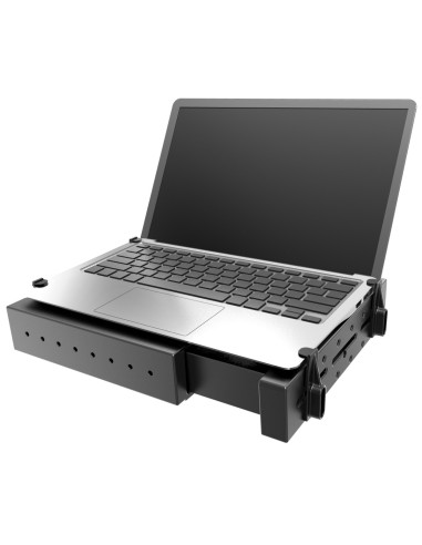 RAM® Tough-TrayT Double Ball Mount with Double U-Bolt Rail Base