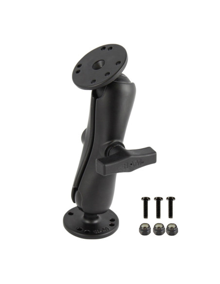 RAM® Double Ball Mount with Garmin Fishfinder n8-32 Hardware