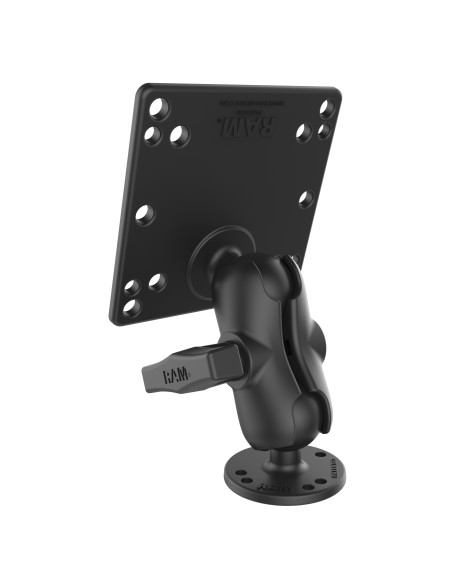 RAM® Double Ball Mount with 100x100mm VESA Plate - C Size Short