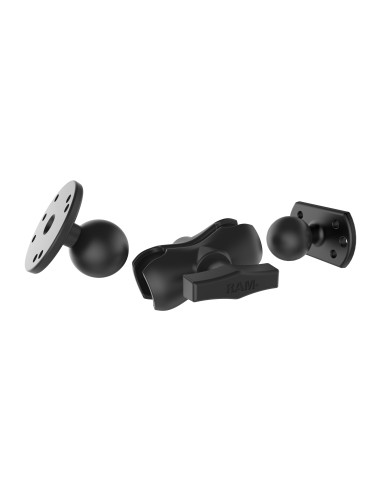 RAM® Universal Double Ball Mount for Crown Work Assist® - Short
