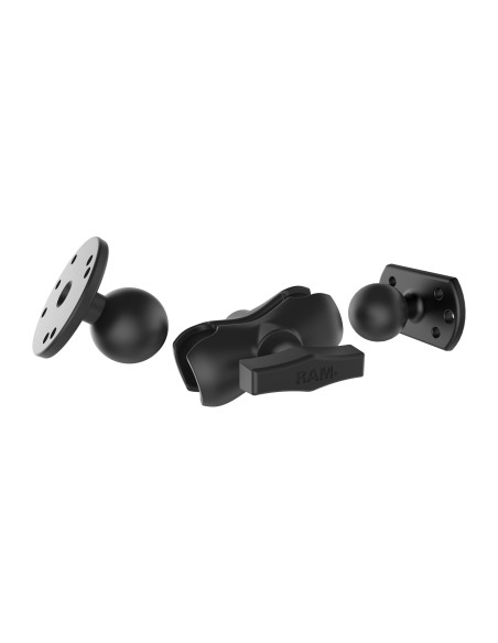 RAM® Universal Double Ball Mount for Crown Work Assist® - Short