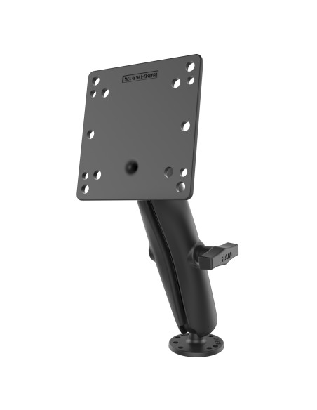 RAM® Double Ball Mount with 100x100mm VESA Plate - C Size Long