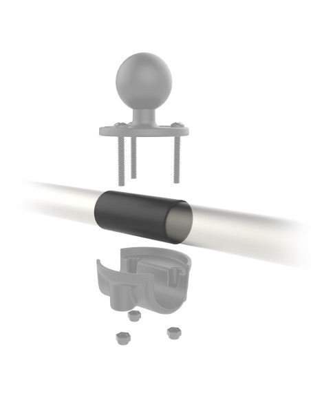 RAM® Rubber Adhesive Strip 7.5" X 2"