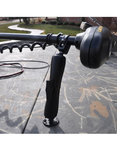 RAM® Trolling Motor Stabilizer with Strap Hose Clamp - Long