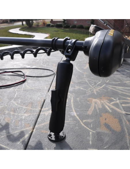RAM® Trolling Motor Stabilizer with Strap Hose Clamp - Long