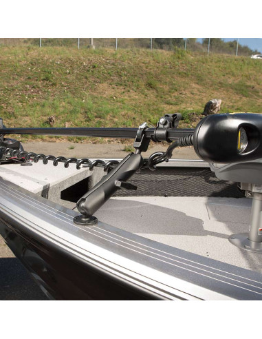 RAM® Trolling Motor Stabilizer with Strap Hose Clamp - Medium