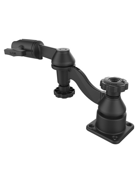 RAM® Horizontal 12" Swing Arm Mount with Socket Arm