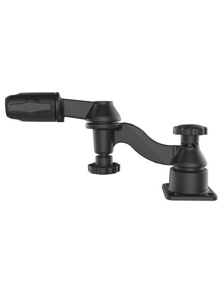 RAM® Horizontal 12" Swing Arm Mount with Socket Arm
