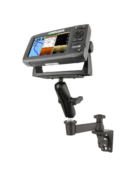 RAM® Vertical Swing Arm with Double Ball Mount