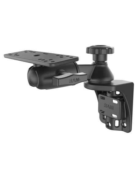 RAM® Vertical 6" Swing Arm Mount with Round Ball Adapter