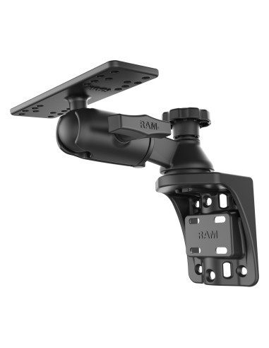 RAM® Vertical 6" Swing Arm Mount with Round Ball Adapter