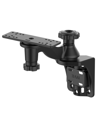 RAM® Vertical 6" Swing Arm Mount for Fishfinders & Plotters