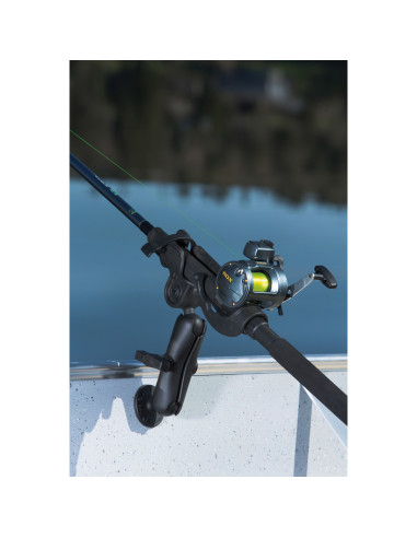 RAM ROD® Fishing Rod Double Ball Mount for Saltwater