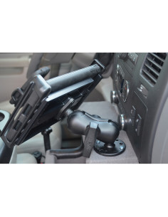 RAM® Double Ball Mount with Diamond Plate Adapter - Short 2