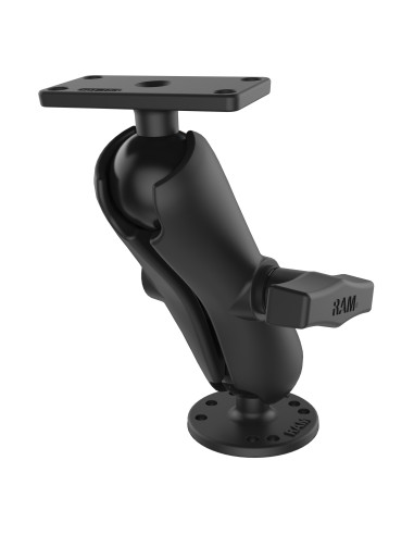 RAM® Drill-Down Double Ball Mount for Humminbird Helix 5 - Medium