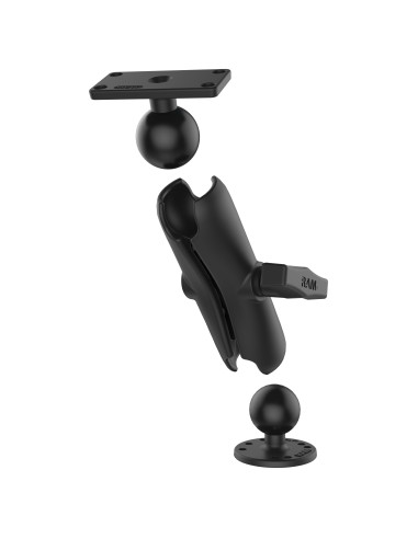 RAM® Drill-Down Double Ball Mount for Humminbird Helix 5 - Medium