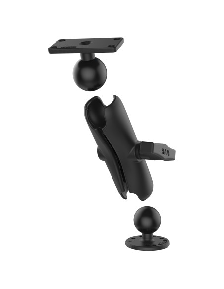 RAM® Drill-Down Double Ball Mount for Humminbird Helix 5 - Medium