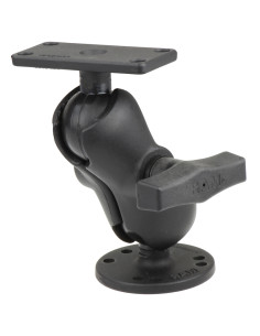 RAM® Drill-Down Double Ball Mount for Humminbird Helix 5 - Short 2