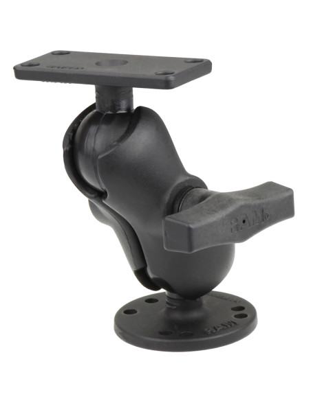 RAM® Drill-Down Double Ball Mount for Humminbird Helix 5 - Short
