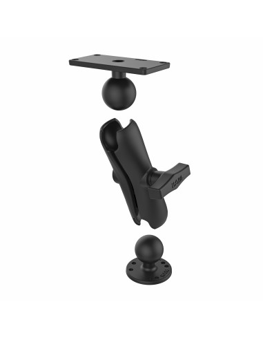 RAM® Drill-Down Double Ball Mount for Humminbird Helix 7 - Medium