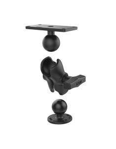 RAM® Drill-Down Double Ball Mount for Humminbird Helix 7 - Short 2