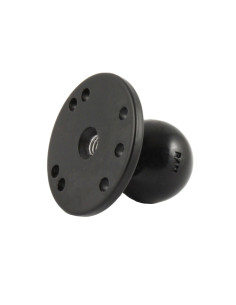 RAM® Ball Adapter with Round Plate and 3/8"-16 Threaded Hole