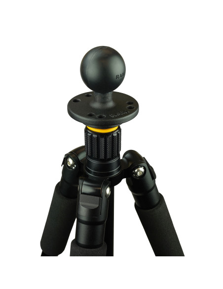 RAM® Ball Adapter with Round Plate and 3/8"-16 Threaded Hole