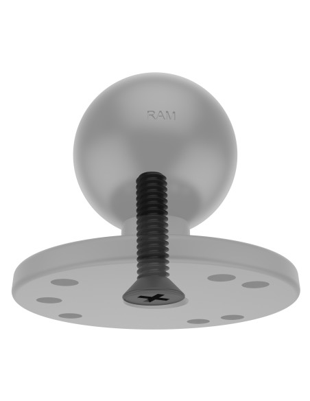 RAM® Round Plate with Ball & Steel Reinforced Bolt