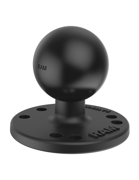 RAM® Round Plate with Ball & Steel Reinforced Bolt